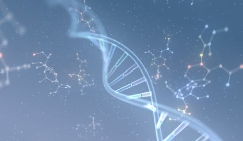 Illustration of DNA strand