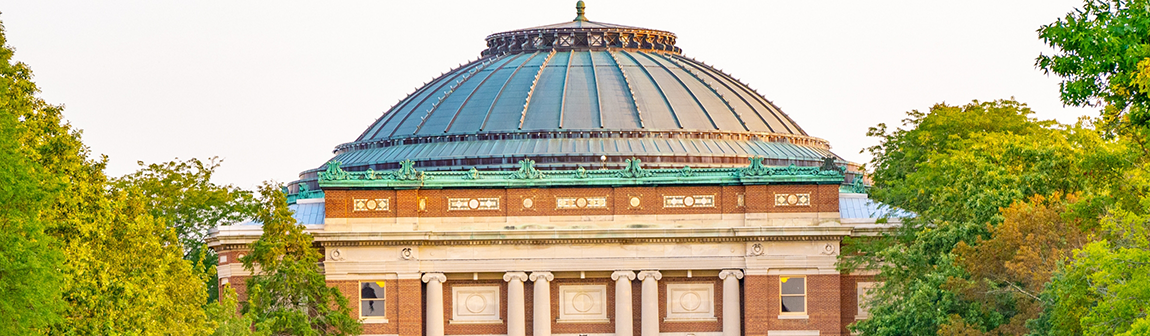 Domed roof of a university building
